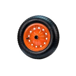 Roda Completa Carrinho de Mão Aço Carbono 8pol 45 50 e 60l - 1