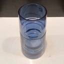 Ver imagem 4 de Vaso Decorativo de Vidro Azul 24x13x13cm Enfeite Sala Mesa Estante Aparador