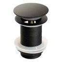 Ver imagem 2 de Válvula Click Luxo Aço Inox 304 Cor Preta Cuba Pia Banheiro 7/8 Lavatório - Brinovar