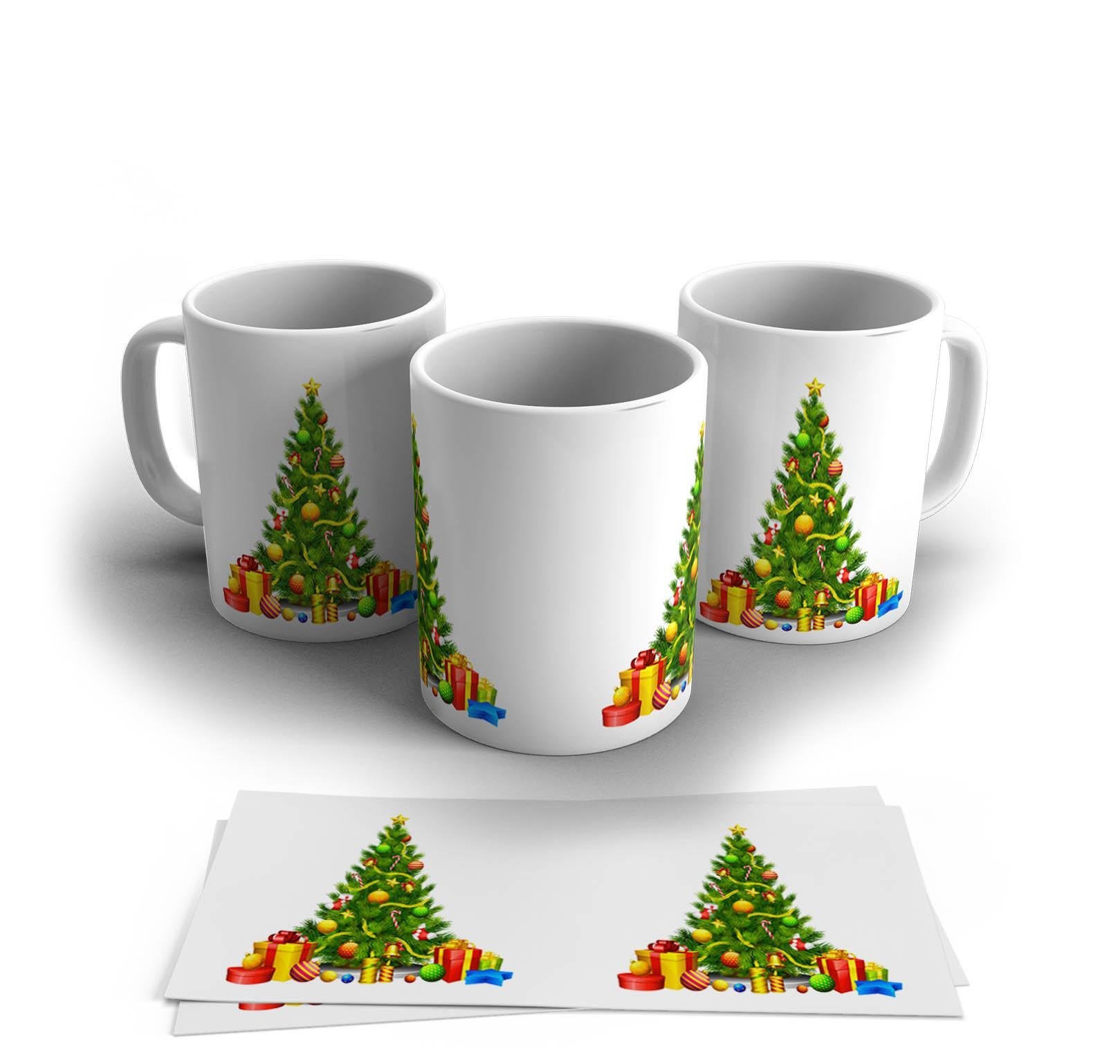 Caneca Personalizada De Natal Com Árvores Natalinas - 5104 - 1