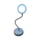 Ver imagem 1 de Luminária de Mesa Led - Portátil - Flexível - Usb - 3 Ajustes Touch - Porta Celular