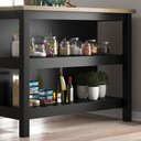 Ver mais imagens de Bancada Gourmet Ilha Cozinha c ilumina Ditália 2Prat CD-1019 cor:preto