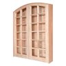 Porta Balcão de Abrir / Abrir em Arco de Madeira Eucalipto Bat 10 Cm Copa Verde Madeiras - 215ax120l - 4