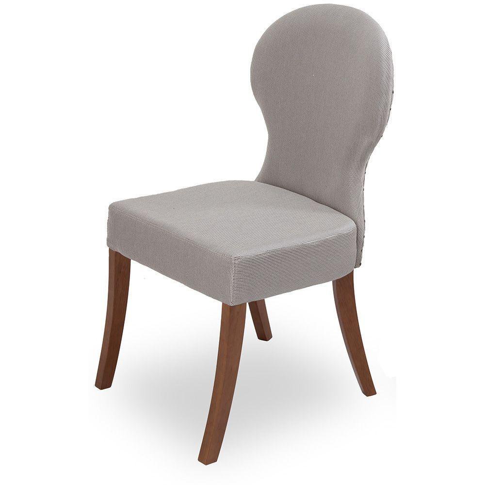 Cadeira Chanel Madeira Maciça c/ Taxas Verniz Imbuia Natural