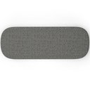 Ver imagem 7 de Kit 02 Puffs Decorativo Orgânico para Living Quarto 195cm Doha W01 Linho Mescla Chumbo - Lyam Decor