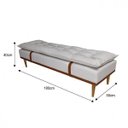 Ver imagem 4 de Puff Linho 180cm Drop Sofáni