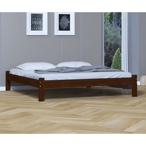 Cama Turca Super King Size Madeira Cor Castanho