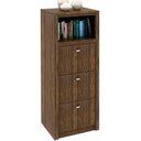 Ver imagem 1 de Armário para Escritório com 3 Gavetas Arquivo Nogal
