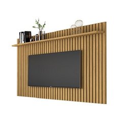 Painel Para TV Ripado Até 75 Polegadas Classic 1.8x1.35 Cumaru - Giga Móveis - 2