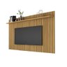 Painel Para TV Ripado Até 75 Polegadas Classic 1.8x1.35 Cumaru - Giga Móveis - 2
