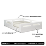 Cama Montessoriana Infantil Padrão Casal 100% Mdf - 4