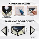 Ver imagem 5 de Luminária 100 Led Energia Solar 3 Modos Iluminação