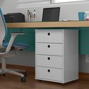 Ver imagem 4 de Mesinha Gaveteiro para Quarto Escritorio - Branco