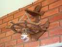Ver imagem 4 de Kit 3 Arandela Luminária Lustre Leme de Navio 110/220v