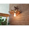 kit 3 Arandela Luminária Lustre Leme De Navio 110/220v - 1