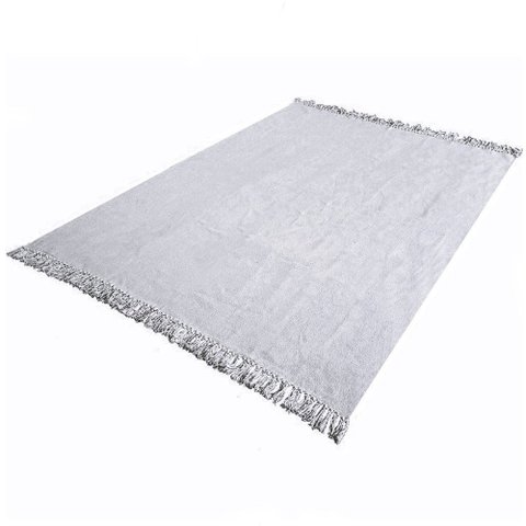 Tapete Grande para Sala e Quarto Retangular 2,00 x 1,50 Várias Cores:Cinza