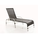 Ver imagem 4 de 2 Espreguiçadeiras Catar + Mesa Centro em Alumínio - Preto