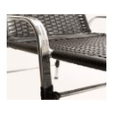 Ver imagem 5 de 2 Espreguiçadeiras Catar + Mesa Centro em Alumínio - Preto