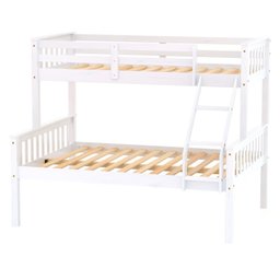 Beliche Casal/solteiro Premium Madeira Maciça Branco Megamobilia - 4