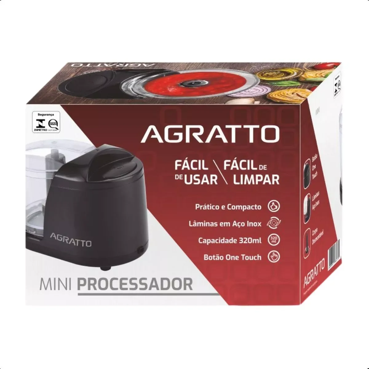 Mini Processador Agratto 220v - 4