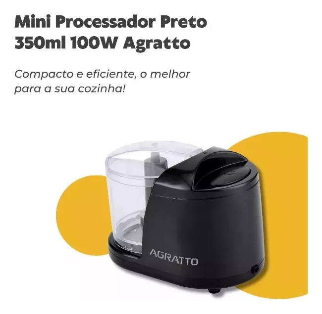 Mini Processador Agratto 220v - 6