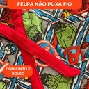 Ver imagem 3 de Roupão Atoalhado Infantil Lepper Antialérgico Vingadores Kimono com Manga:m