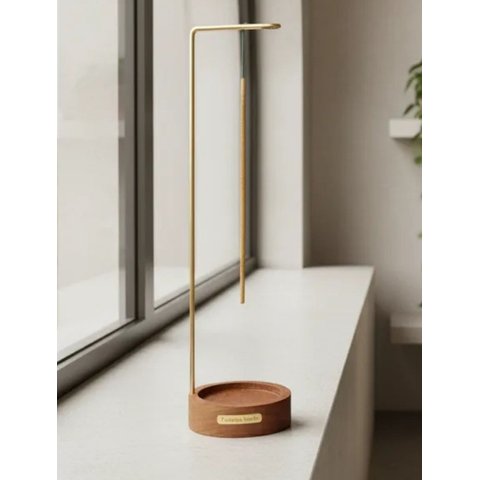 Porta Incenso Fumaça Invertida Red Suporte Queimador Vertical Incensário Invertido