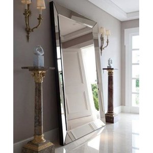 Espelho Chanfrado Gigante 140x220 Cm Bisote Cristal