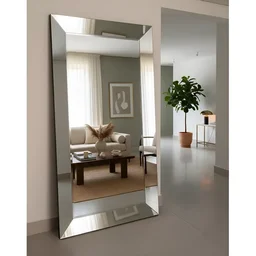 Espelho Chanfrado Gigante 140x220 Cm Bisote Cristal - 4