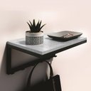 Ver imagem 2 de Cabideiro de Parede com 6 Ganchos e Prateleira