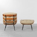 Ver imagem 4 de Poltrona Costela com Puff Pu - Bege Abra Cadabra