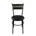 Ver imagem 3 de 2 Cadeiras Pretas para Cozinha Viena Cappuccino Premium:Preto