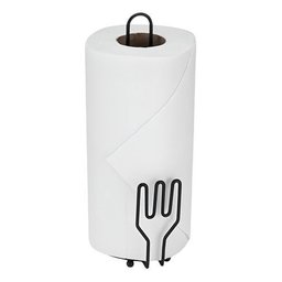 Suporte Porta Papel Toalha Preto Querida Arthi Mesa - 4