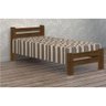 Cama Solteirão Itália De Madeira Angelim Imbuia - 1