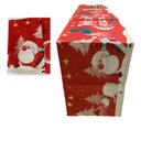 Ver imagem 1 de Caminho de Mesa Toalha Passadeira Natal Natalino Trilho Decoraçao Papai Noel Boneco de Neve Mesa de