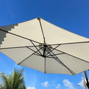 Ver imagem 6 de Ombrelone Articulado 3m Suspenso Manivela Guarda-sol Grande