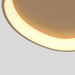 Plafon Led Dama 3000k 34w 45cm Alumínio Dourado - 2