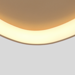 Plafon Led Dama 3000k 34w 45cm Alumínio Dourado - 3