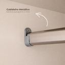 Ver mais imagens de Guarda-Roupa Grande Casal 6 Portas 6 Gavetas Bloom Areia