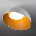 Ver imagem 3 de Plafon Tonia Meia Lua Branco 50cm LED 36W B Quente Fg007 Starlux St2397