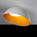 Ver imagem 5 de Plafon Tonia Meia Lua Branco 50cm LED 36W B Quente Fg007 Starlux St2397