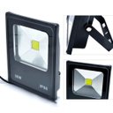 Ver imagem 2 de Kit 8 Refletores Led Branco Holofote Externo Jardim Muro 30w