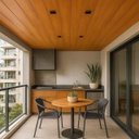 Ver imagem 1 de Forro Vinílico Pvc Freijó Canela 5m X 20cm M2