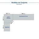Ver imagem 4 de Guarda-Roupa Planejado de Canto Obliquo com 5 Portas Orion CabeCasa MadeiraOriginals Bege
