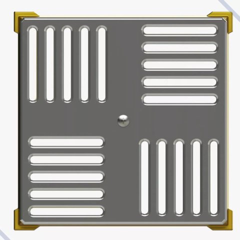 Dreno de Fundo para Piscina Caixilho 15x15 Inox Inaqua Ralo para Piscinas de Alvenaria