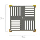 Ver imagem 2 de Dreno de Fundo para Piscina Caixilho 15x15 Inox Inaqua Ralo para Piscinas de Alvenaria