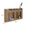 Ver imagem 6 de Cama de Solteiro Articulável Horizontal Mel Hanover Mdp Dobrável Decoração Art In Móveis