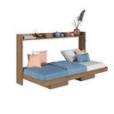 Ver imagem 2 de Cama de Solteiro Articulável Horizontal Mel Hanover Mdp Dobrável Decoração Art In Móveis