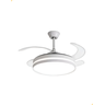Ventilador de Teto Plafon Led Air Signo Retrátil C/ Controle Branco - 1