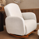 Ver imagem 7 de Poltrona Amamentação Puff Organite Base Canoa Bouclê - Harmônica Móveis